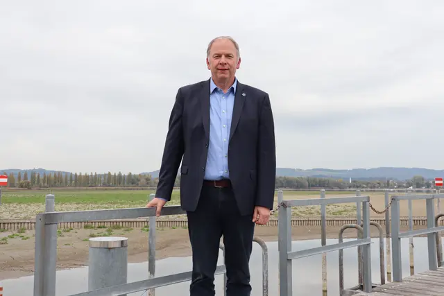 Der 56-jährige Bernhard Diehl aus Radolfzell-Böhringen möchte das Amt des Bürgermeisters übernehmen. | Foto: Juleda Kadrija